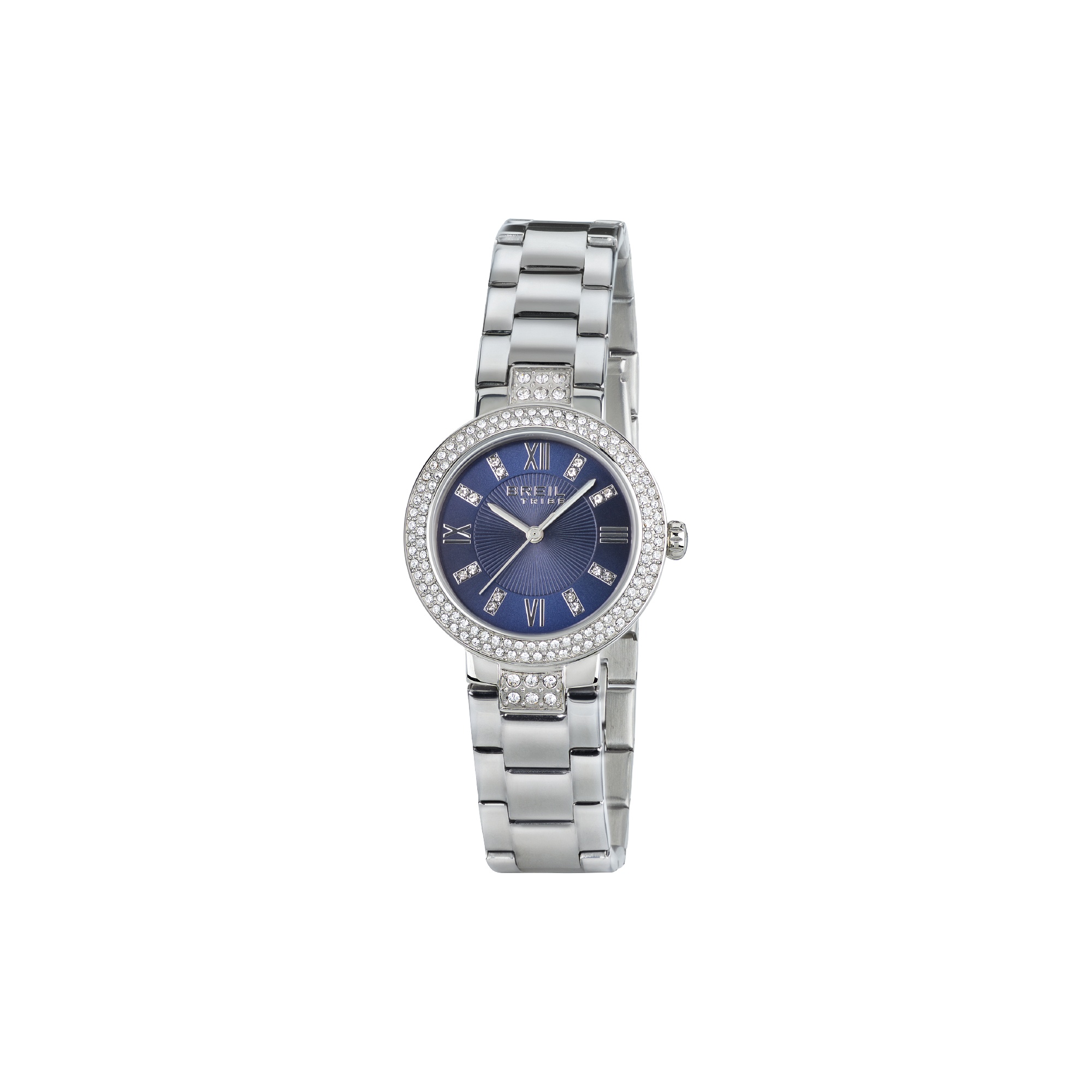 Breil Orologi Donna - oreficeriafaletti - Orologio BREIL TRIBE DANCE FLOOR  EW0255 Donna Blu Acciaio Cristalli W.R. 5 atm