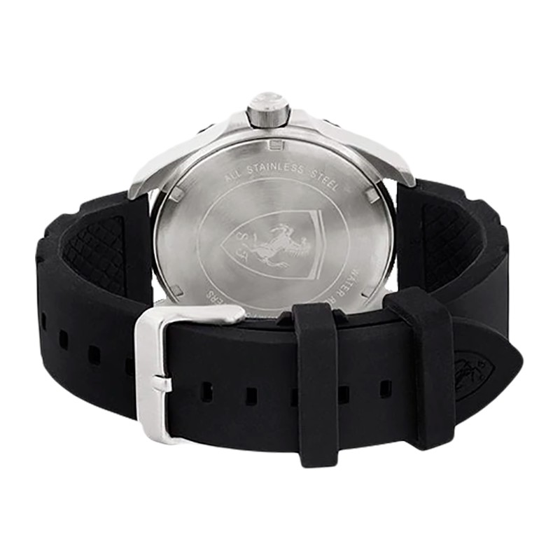 Scuderia Ferrari - oreficeriafaletti - Orologio SCUDERIA FERRARI XX KERS  0830464 Uomo Acciaio Cinturin Gomma Nero 5 atm