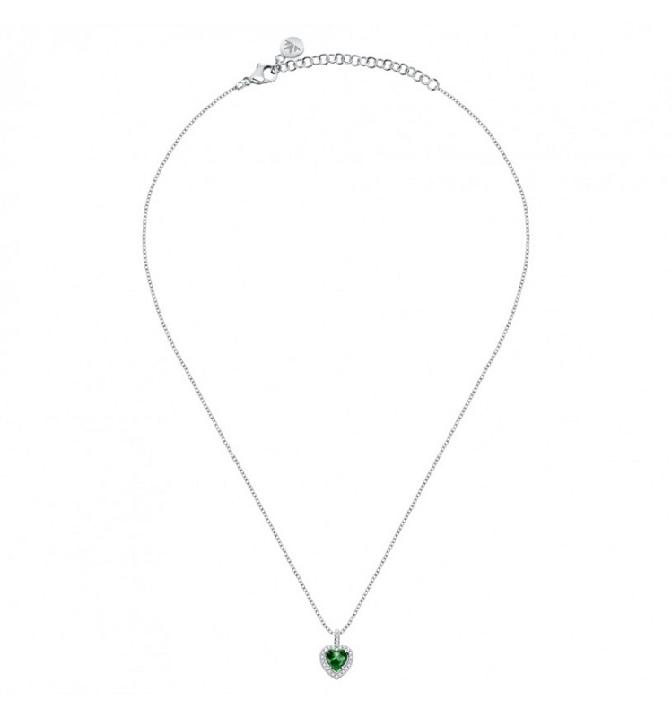 Collana Morellato Tesori In Argento 925 Con Zirconi A Cuore – Eleganza Italiana - 2